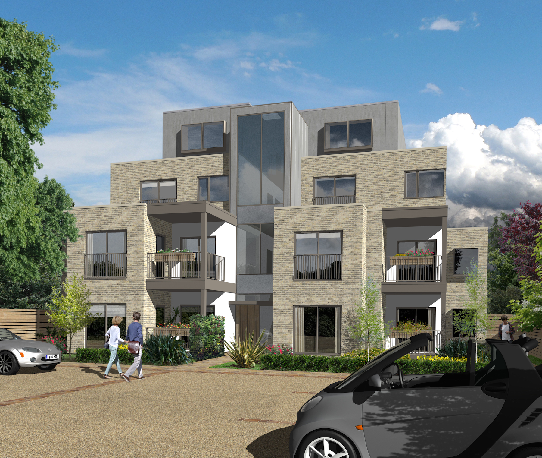 9 Highly contemporary 2/3 bedroom homes, Foxley Lane, Purley